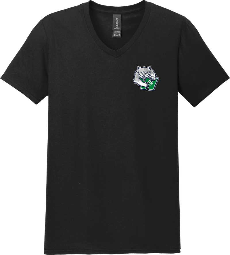 Woodbridge Wolfpack Softstyle V-Neck T-Shirt