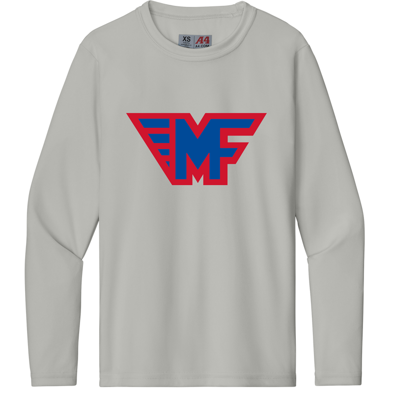 Mid-Fairfield Youth Cooling Performance Long Sleeve Tee