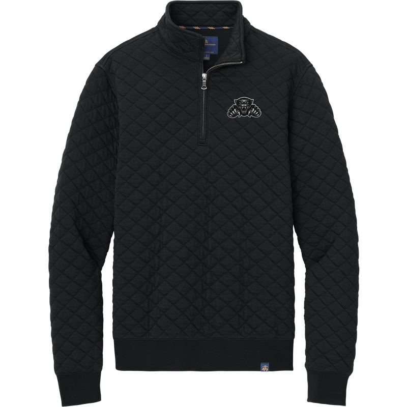 Igloo Jaguars Brooks Brothers Diamond Quilt 1/4-Zip