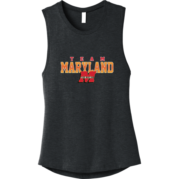 Team Maryland Womens Jersey Muscle Tank