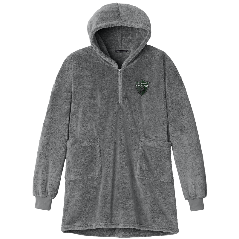 Lansing Spartans Plush Poncho