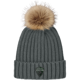 Lansing Senators Faux Fur Pom Beanie