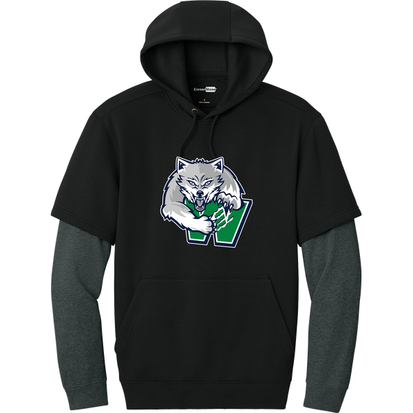 Woodbridge Wolfpack Tough Fleece Layered Hoodie