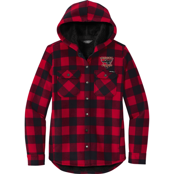 Biggby Bombers Eddie Bauer Ladies Woodland Shirt Jac
