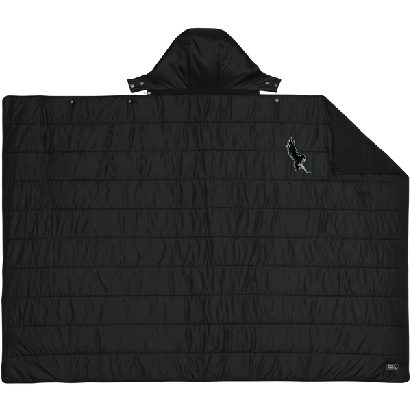 Wilmington Nighthawks Eddie Bauer Puffy Camp Poncho