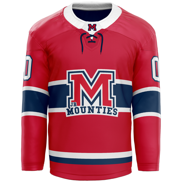 Jr. Mounties Goalie Jersey - Red - Kit