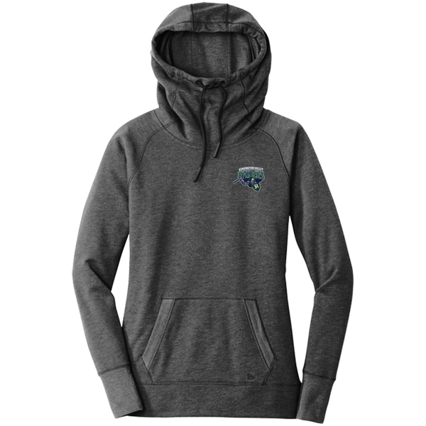Kensington Valley Raiders New Era Ladies Tri-Blend Fleece Pullover Hoodie