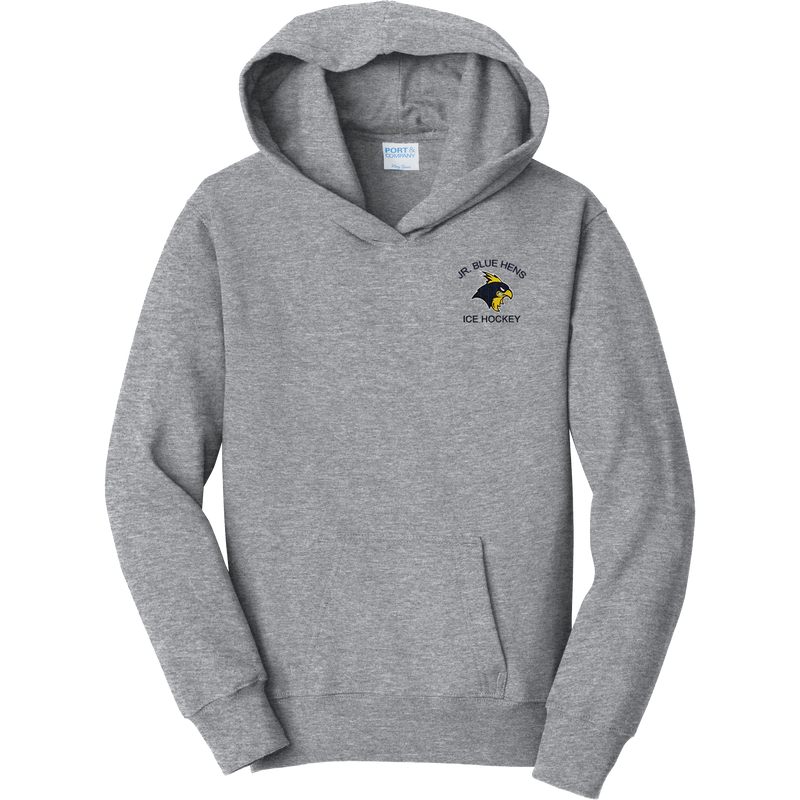 Delaware Jr. Blue Hens Youth Fan Favorite Fleece Pullover Hooded Sweatshirt