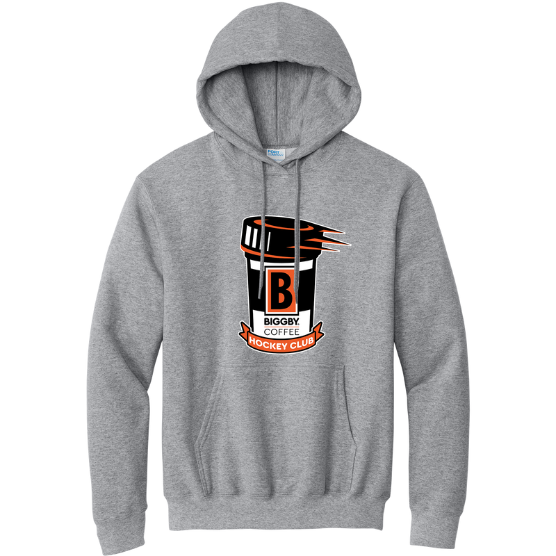 Biggby Coffee Hockey Club Essential Fleece Pullover Hooded Sweatshirt