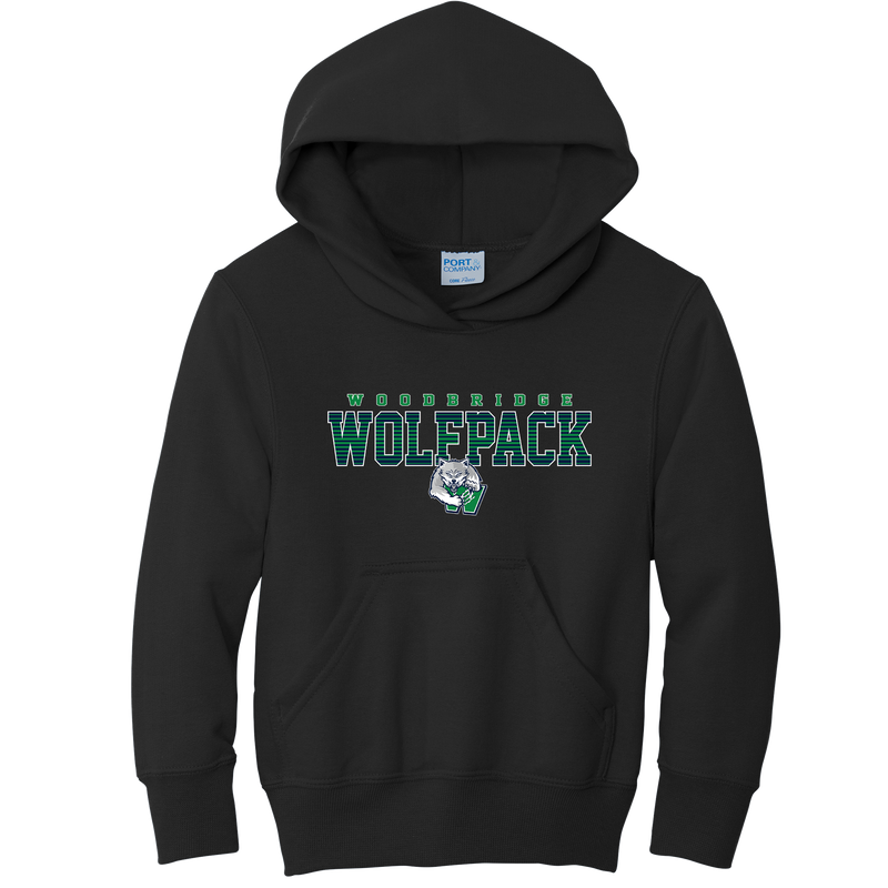 Woodbridge Wolfpack Youth Core Fleece Pullover Hooded Sweatshirt