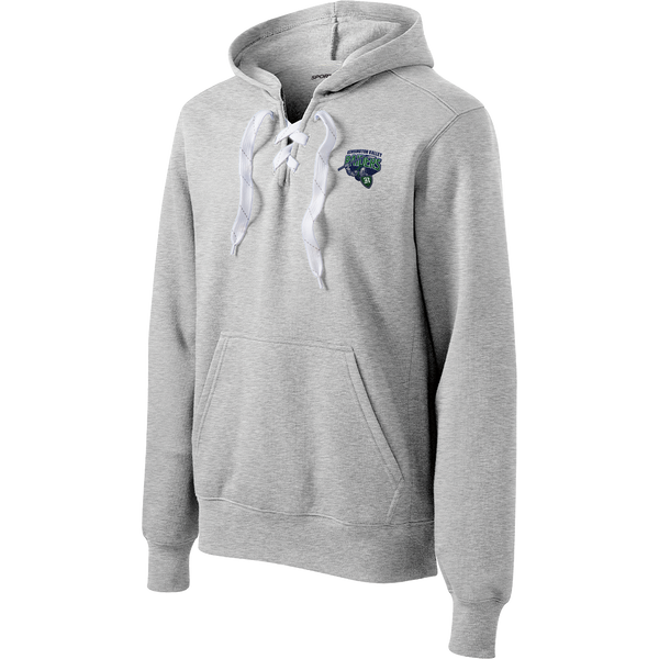 Kensington Valley Raiders Lace Up Pullover Hooded Sweatshirt