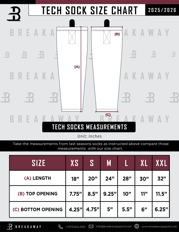 Jr. Mounties Tech Socks - Navy - Kit