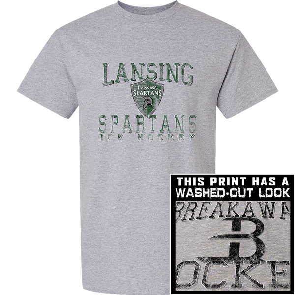 Lansing Spartans Unisex Short Sleeve T-Shirt